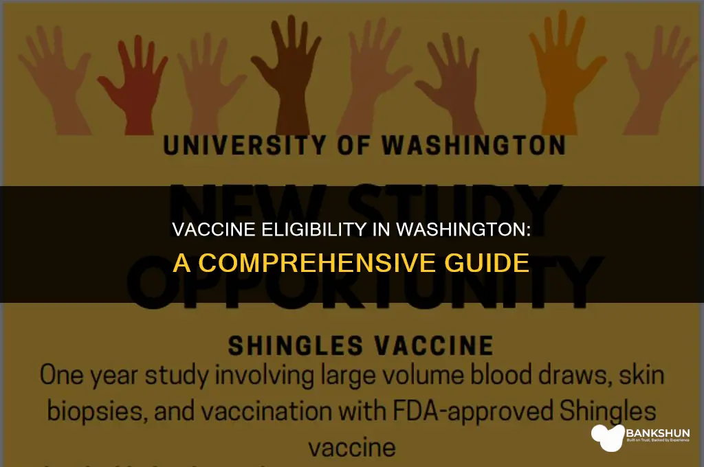 who is eligible for vaccine in washington