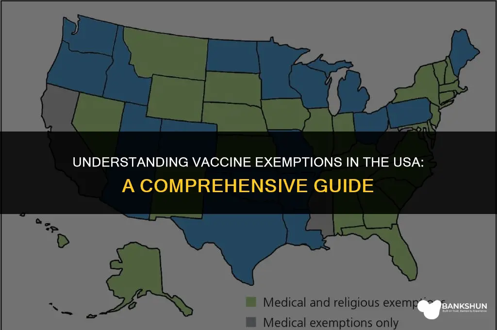 who is exempt from vaccine in usa