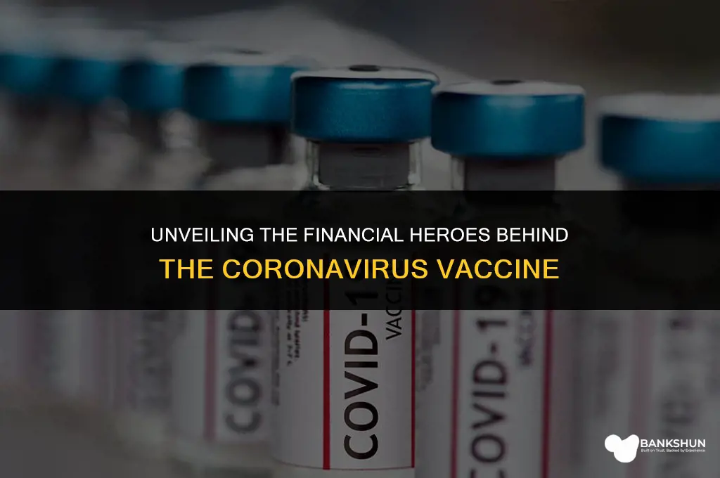 who is funding the vaccine for coronavirus