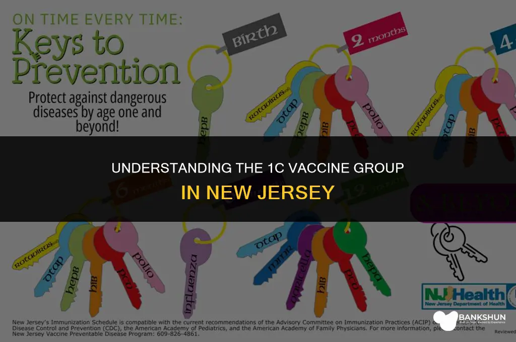 who is in 1c vaccine group nj