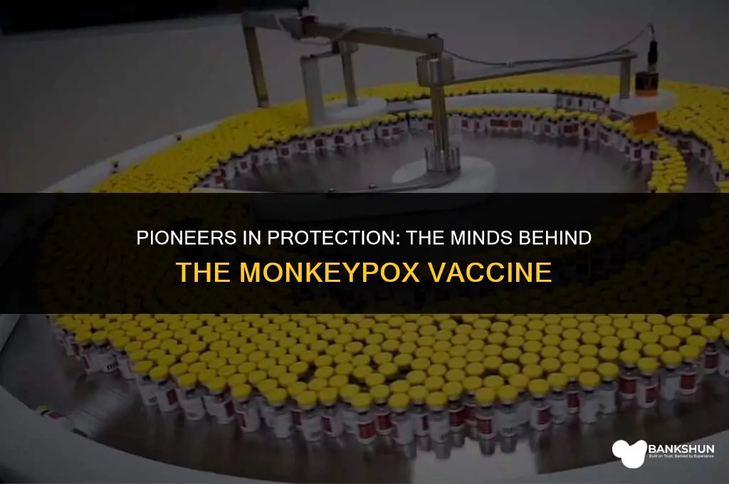 who is making the monkey pox vaccine