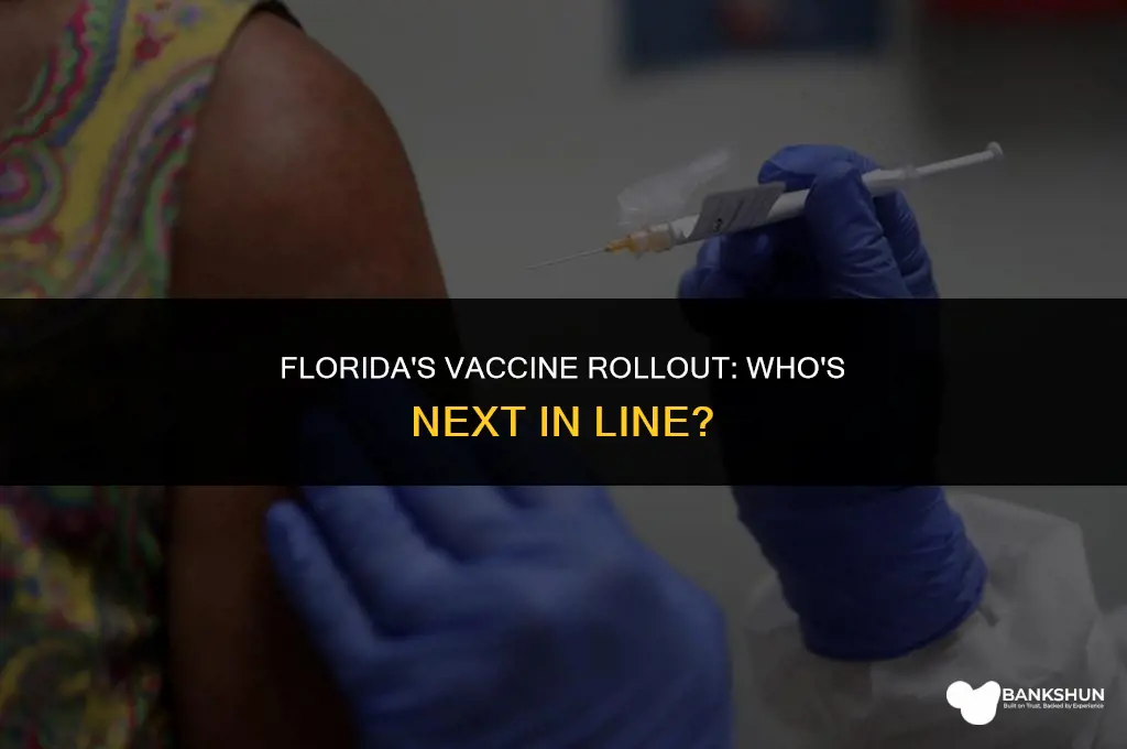 who is next for vaccine in florida