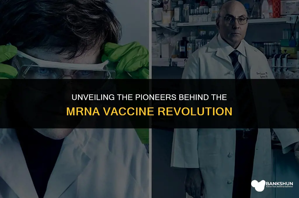 who is the creator of mrna vaccine