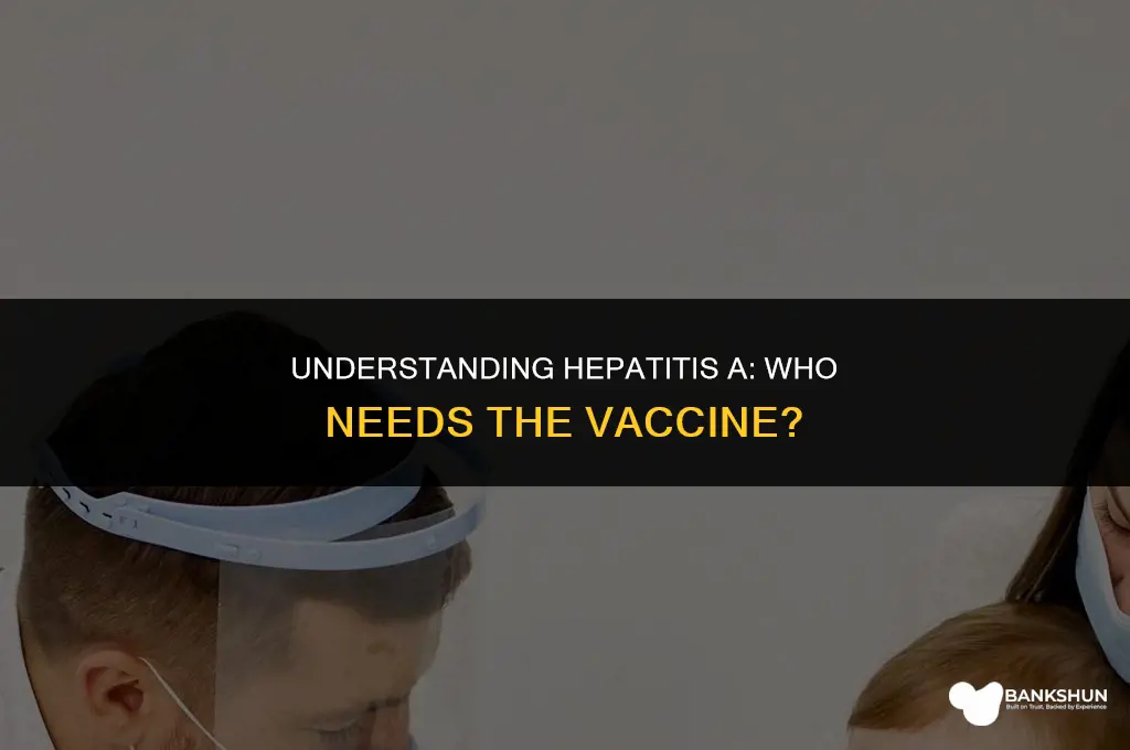who is the hepatitis a vaccine for