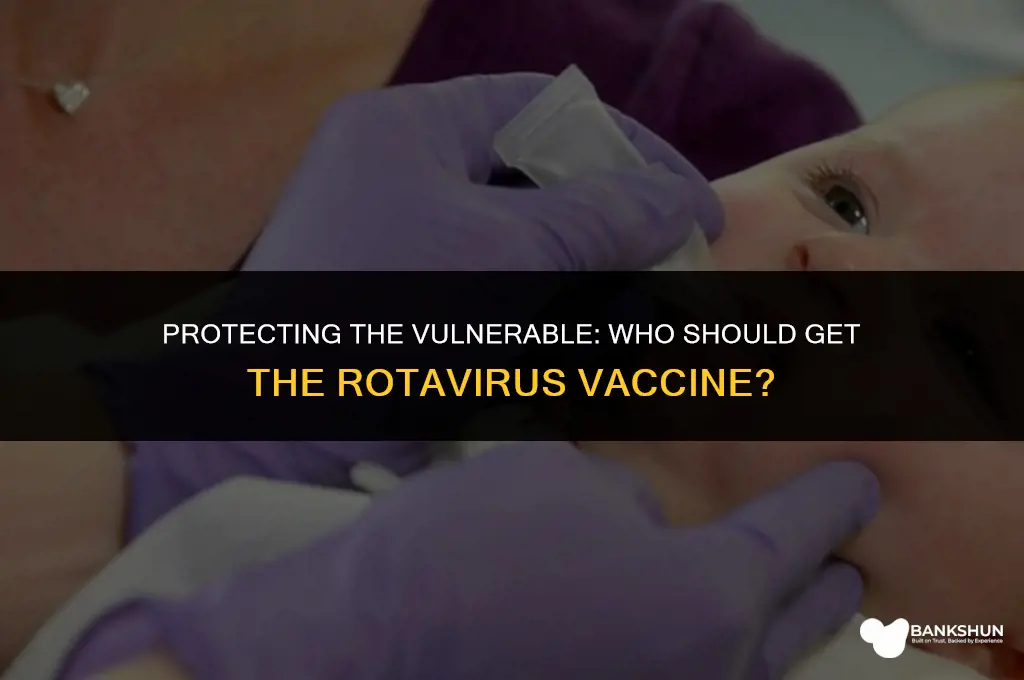 who is the rotavirus vaccine intended for
