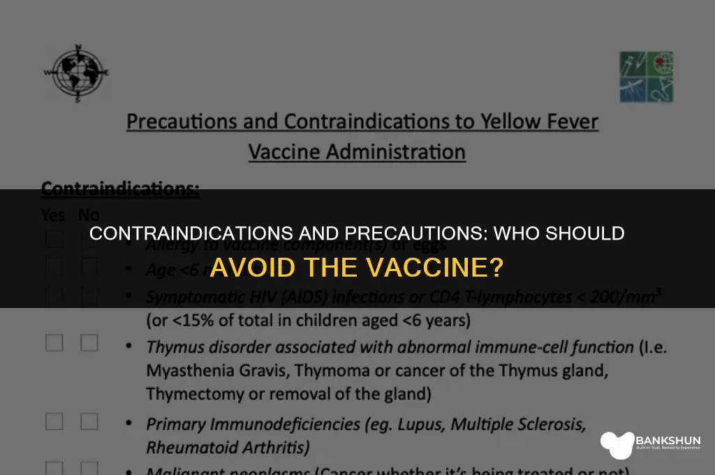 who is the vaccine not suitable for