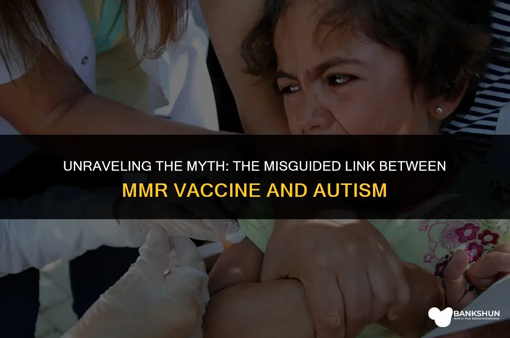 who linked the mmr vaccine to autism