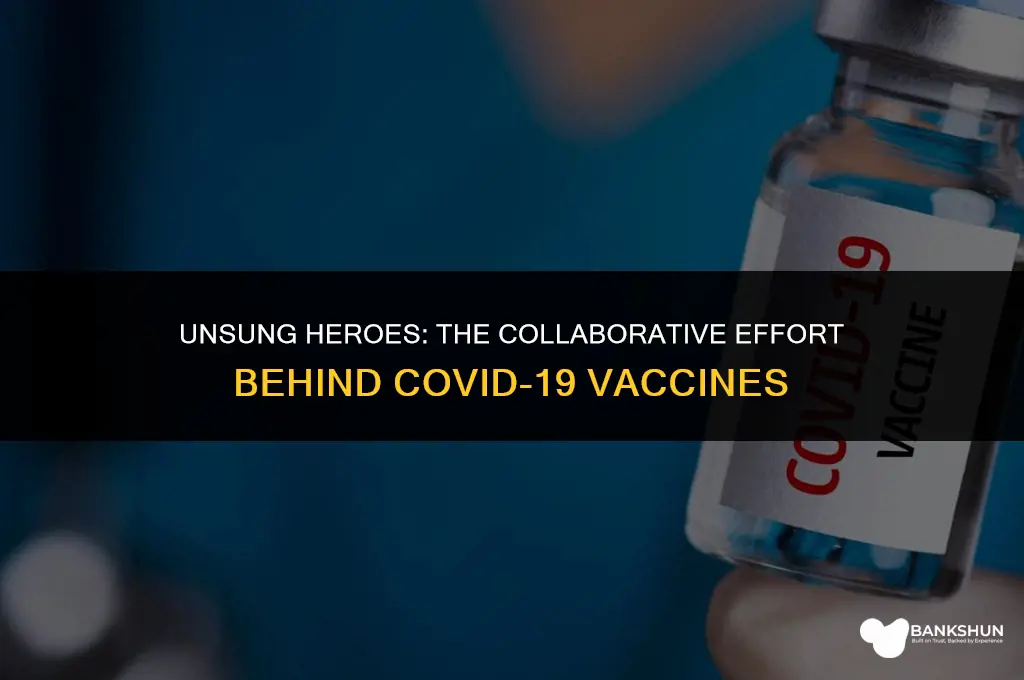 who made the vaccine possible not who