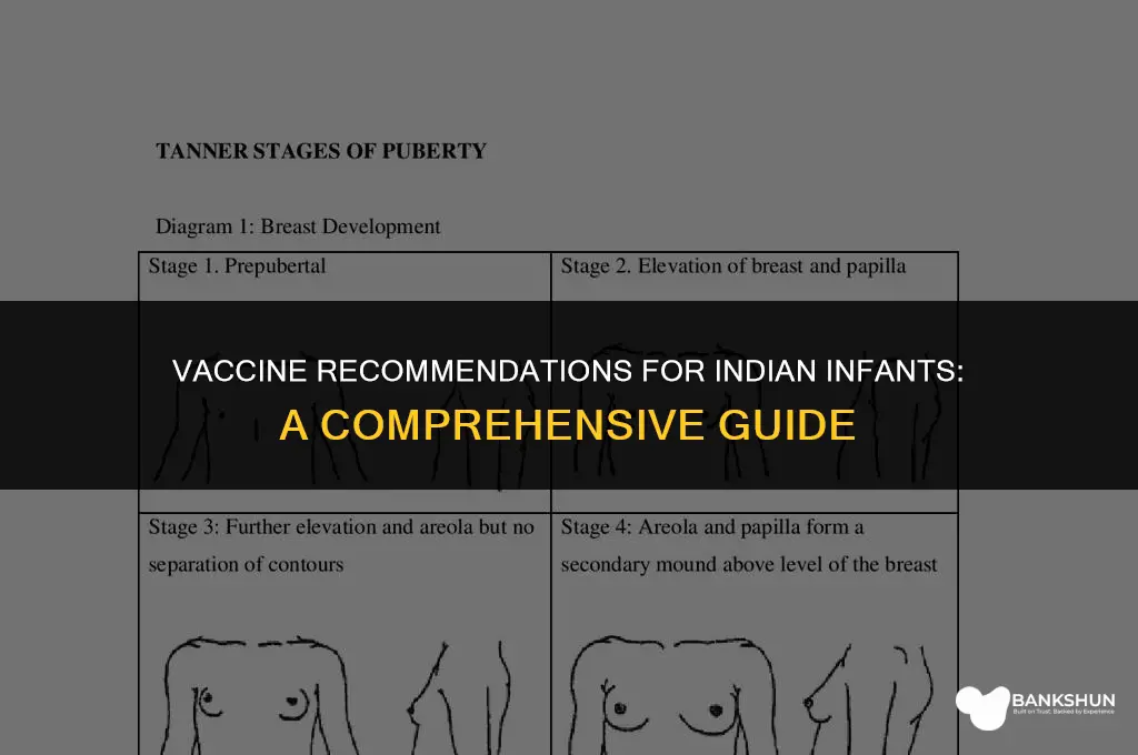 who recommended vaccines for babies in india