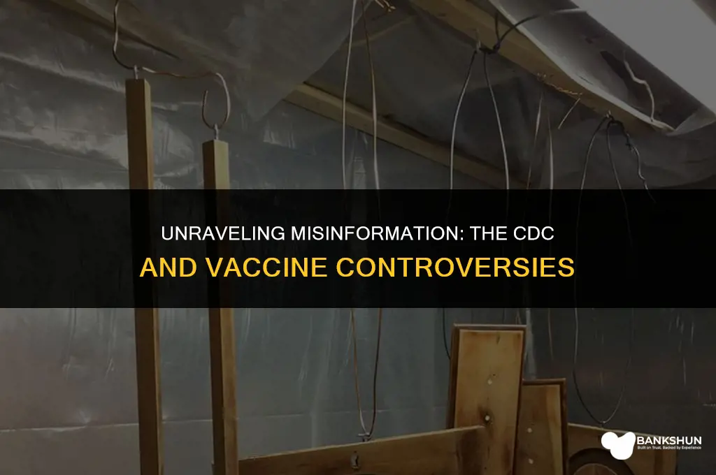 who said cdc is a vaccine company