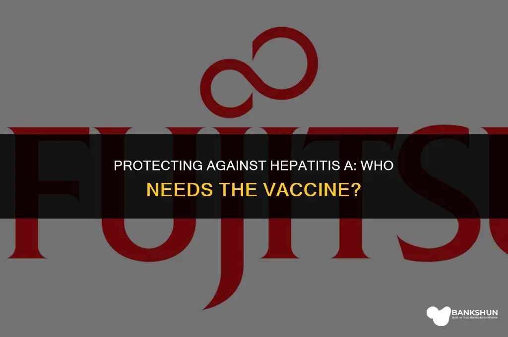 who should be vaccinated for hepititis a