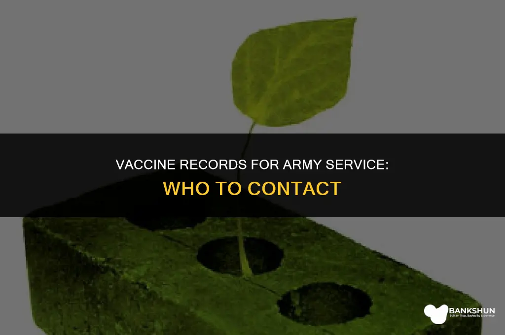 who to call about vaccine records army