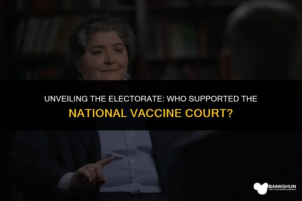 who voted for the national vaccine court