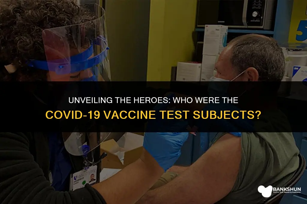 who was the corona vaccine tested on