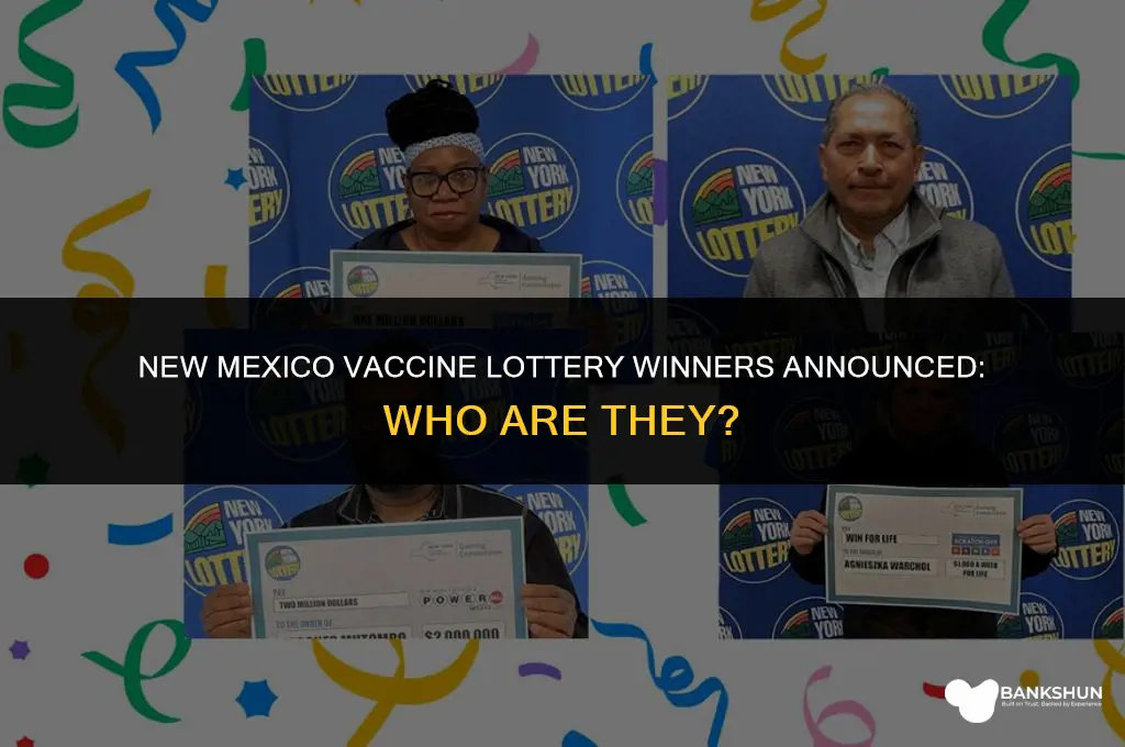 who won the new mexico vaccine lottery