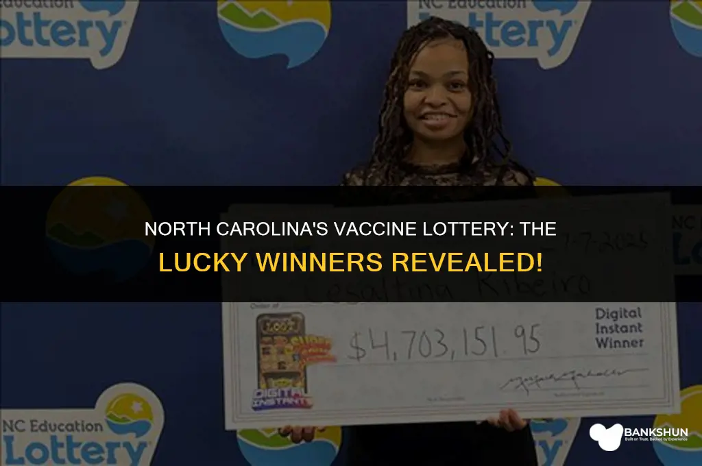 who won the north carolina vaccination lottery