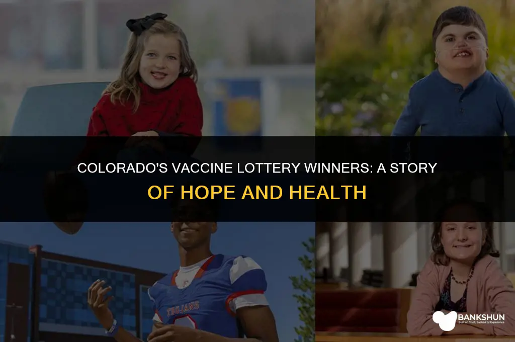 who won the vaccine lottery in colorado