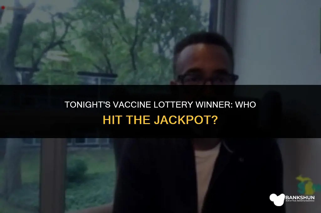 who won the vaccine million drawing tonight