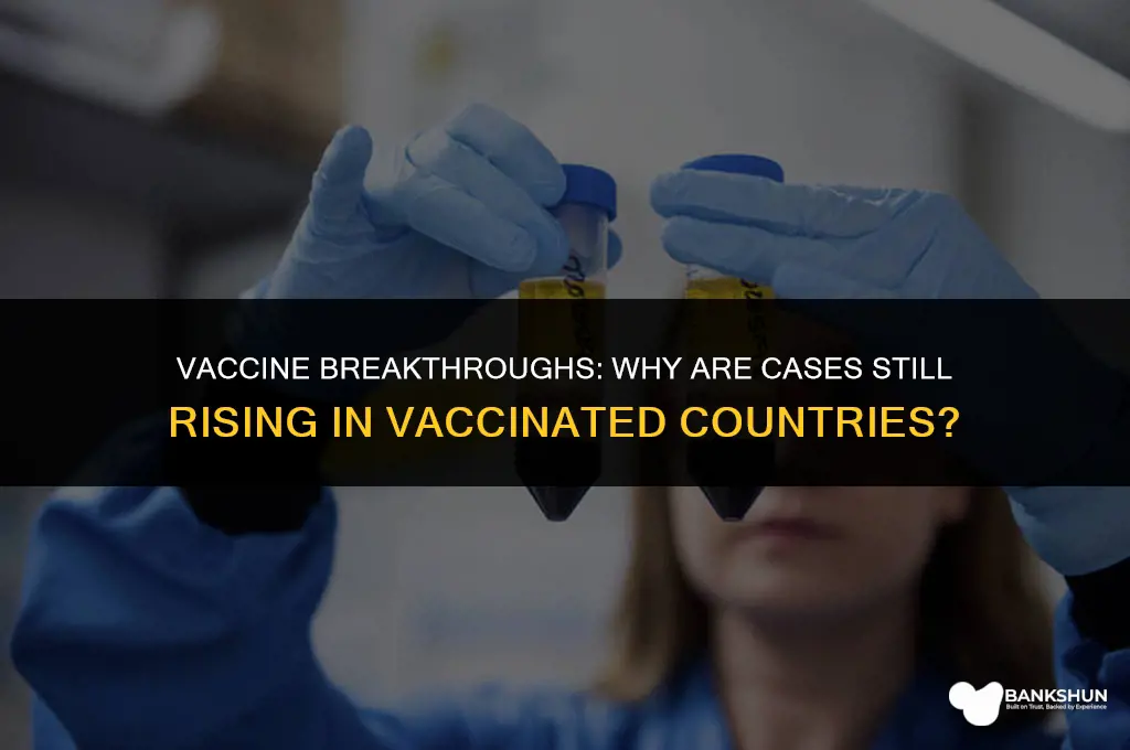 why are cases rising in vaccinated countries