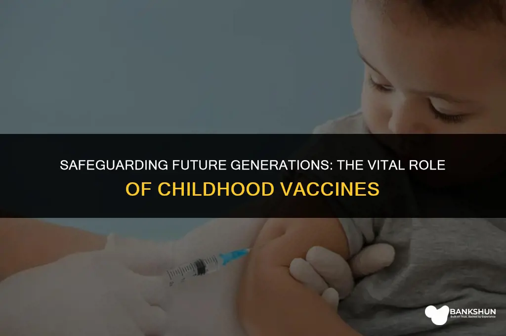why are childhood vaccines so important cdc