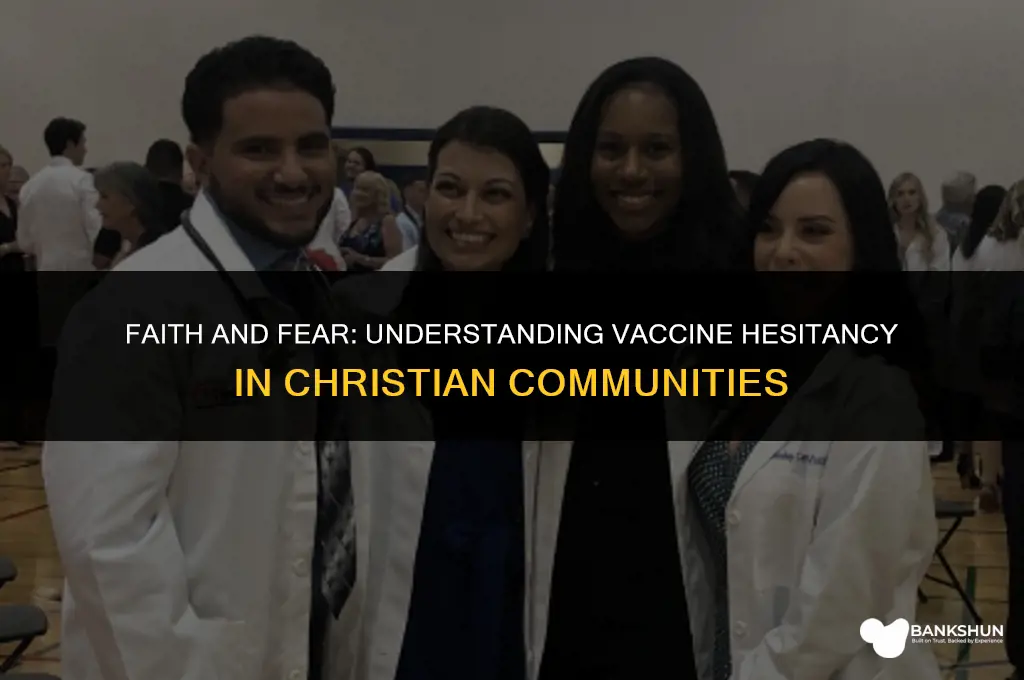 why are christians not taking the vaccine
