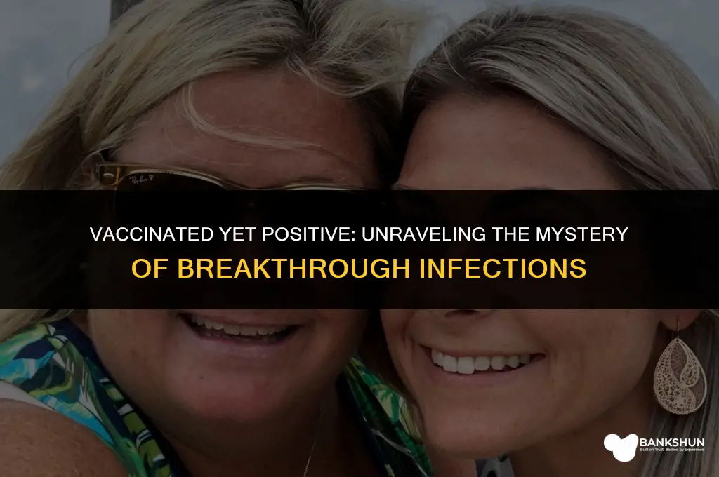 why are so many vaccinated testing positive