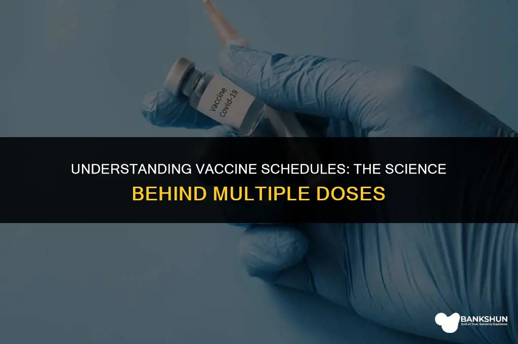 why are some vaccines administered multiple times