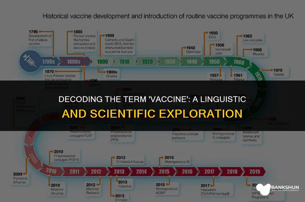 why are they calling it a vaccine