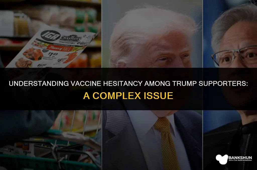 why are trump supporters against the vaccine