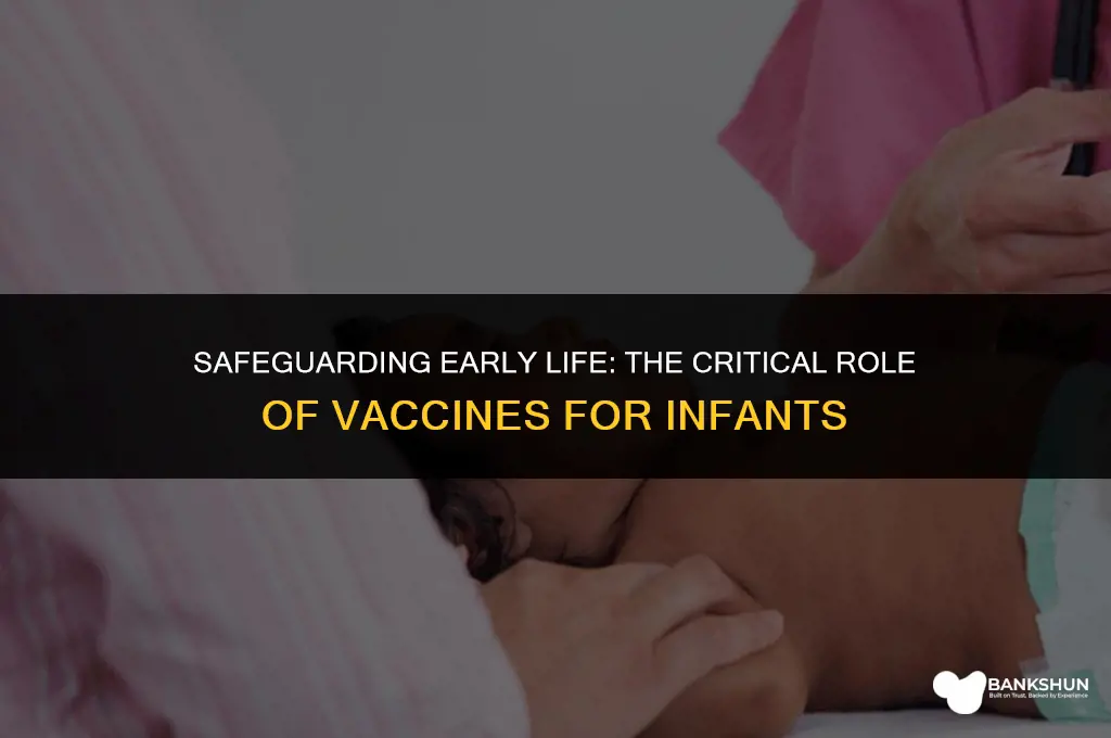 why are vaccines most important for infants