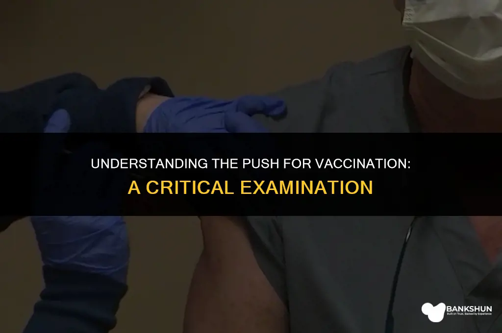 why are we being forced to vaccinate