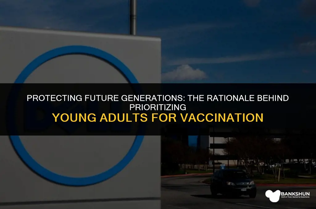 why are young adults prioritized for vaccine