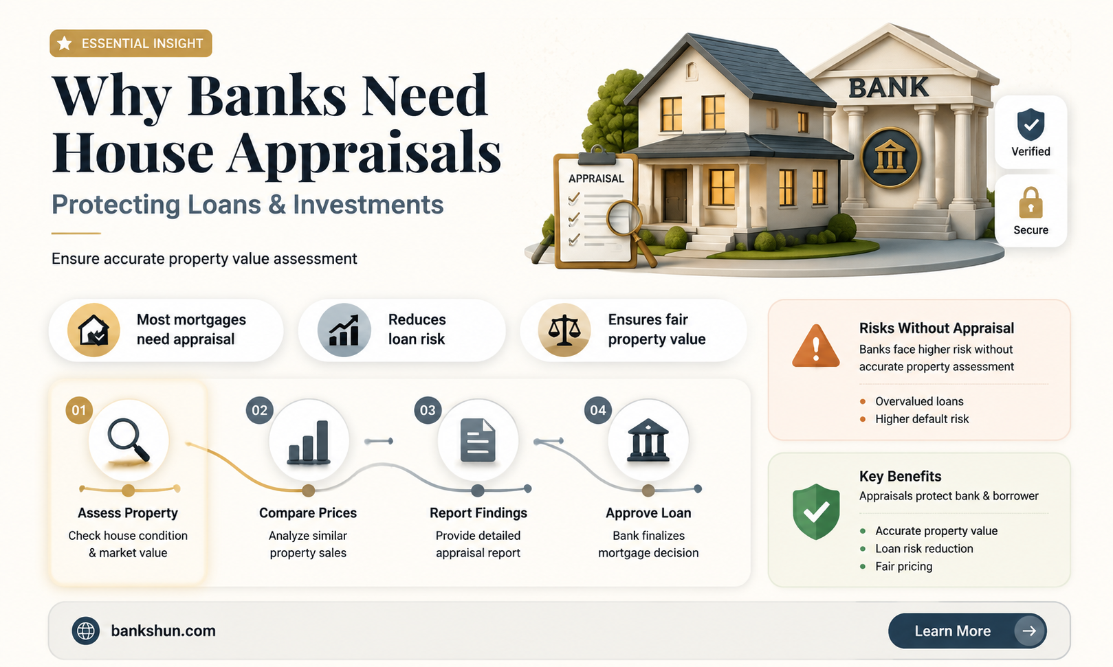 do a bank need a house appraisal