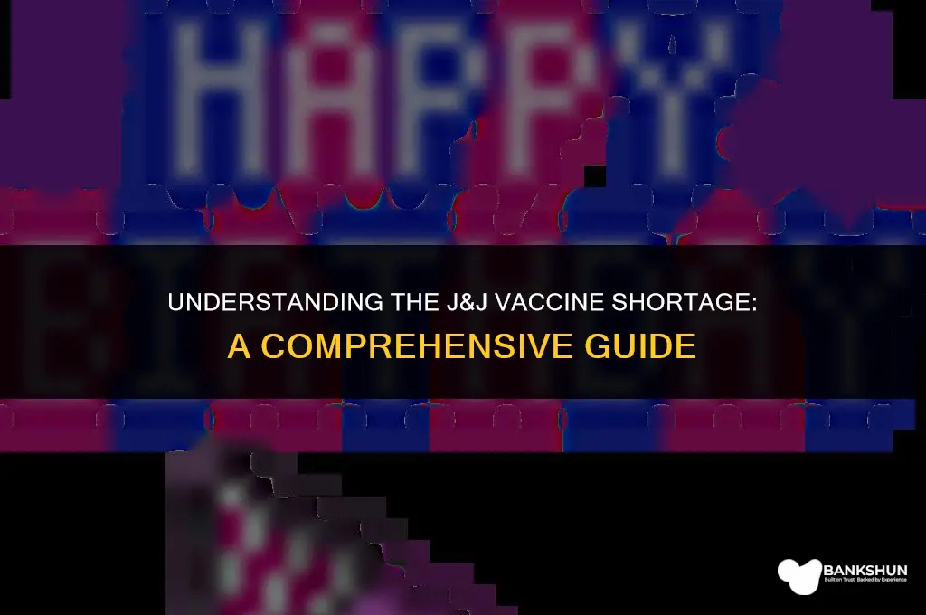 why cant i find j&j vaccine