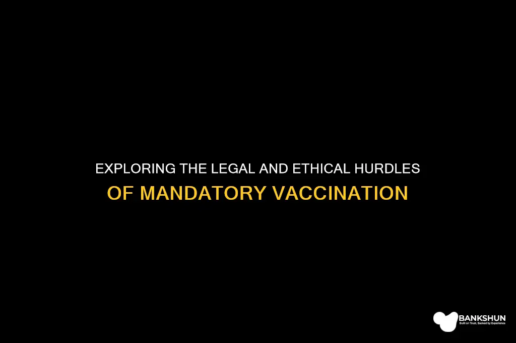 why cant the government have mandatory vaccines