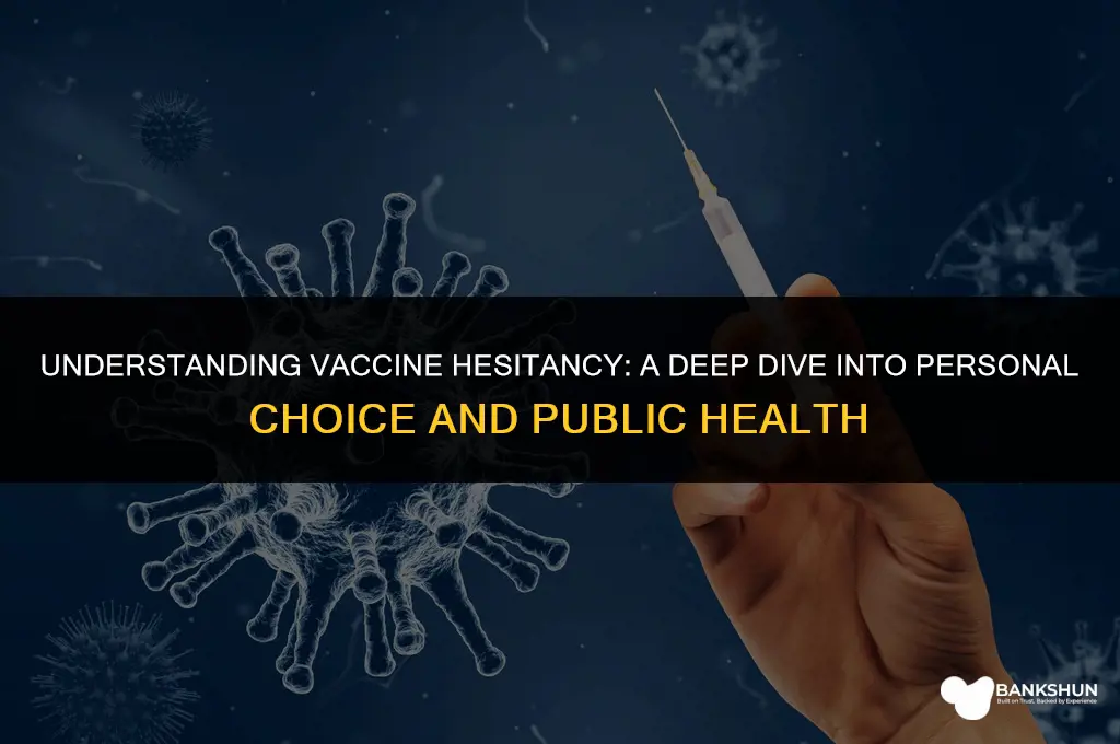 why cant we chose to be vaccinated