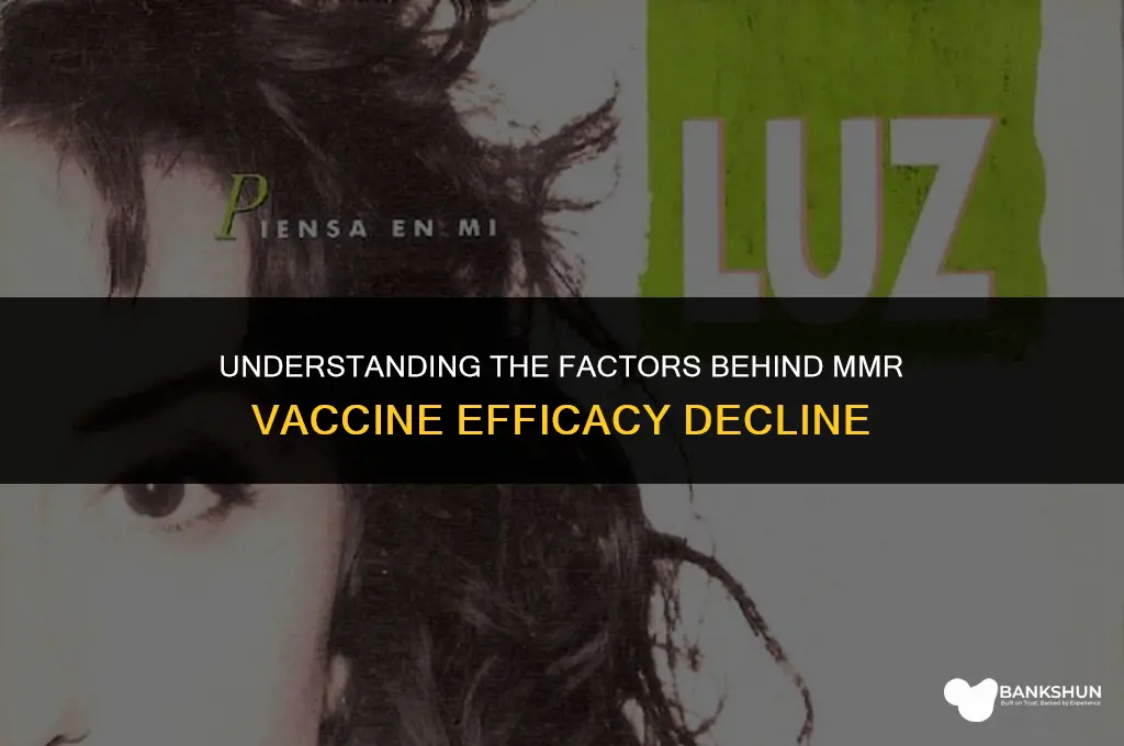 why did my mmr vaccine wear off