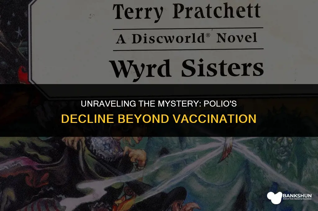 why did polio declien not the vaccine