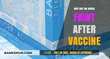 Unraveling the Mystery: Why Did the Nurse Faint After the Vaccine?