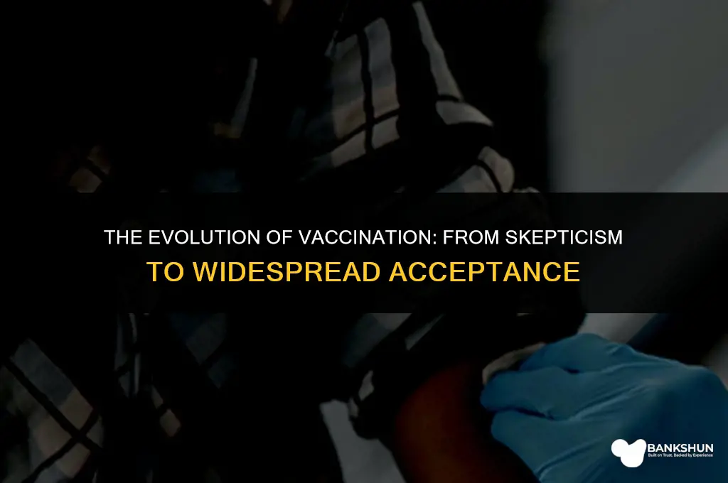 why did vaccination become a widespread practice