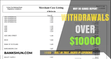 Monitoring Large Withdrawals: Why Banks Report Over $10,000