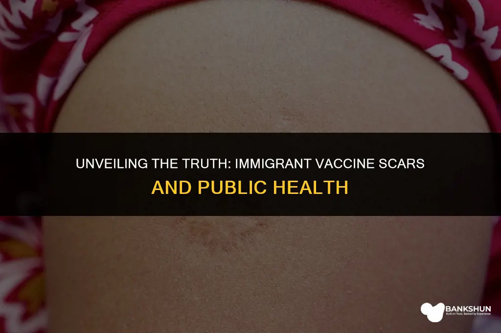 why do immigrants have a vaccine scar