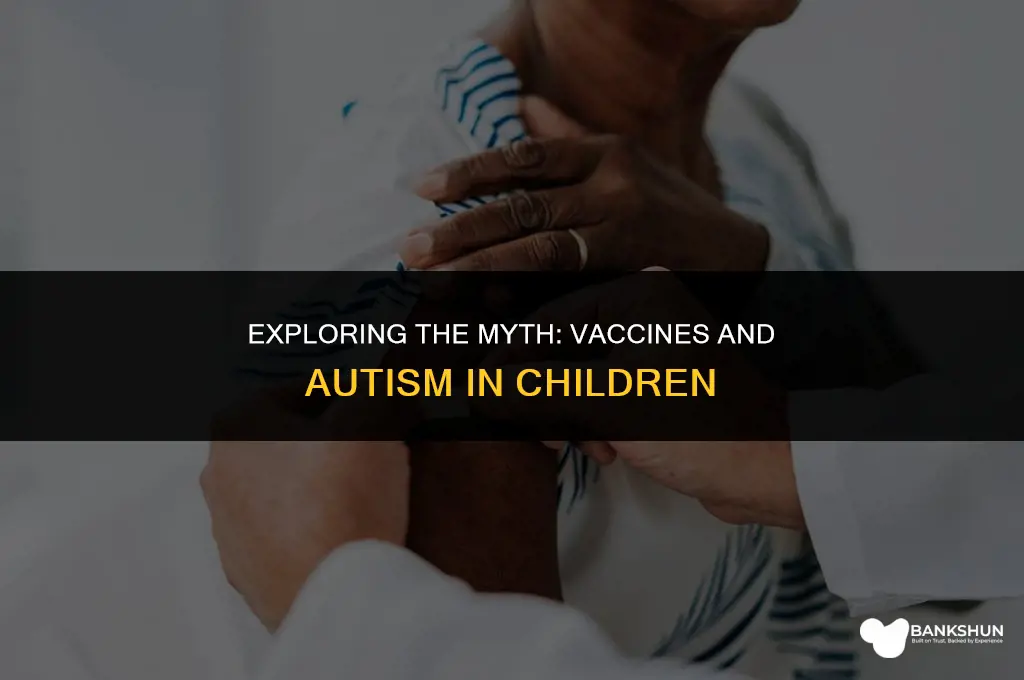 why do kids look autsitc after vaccines