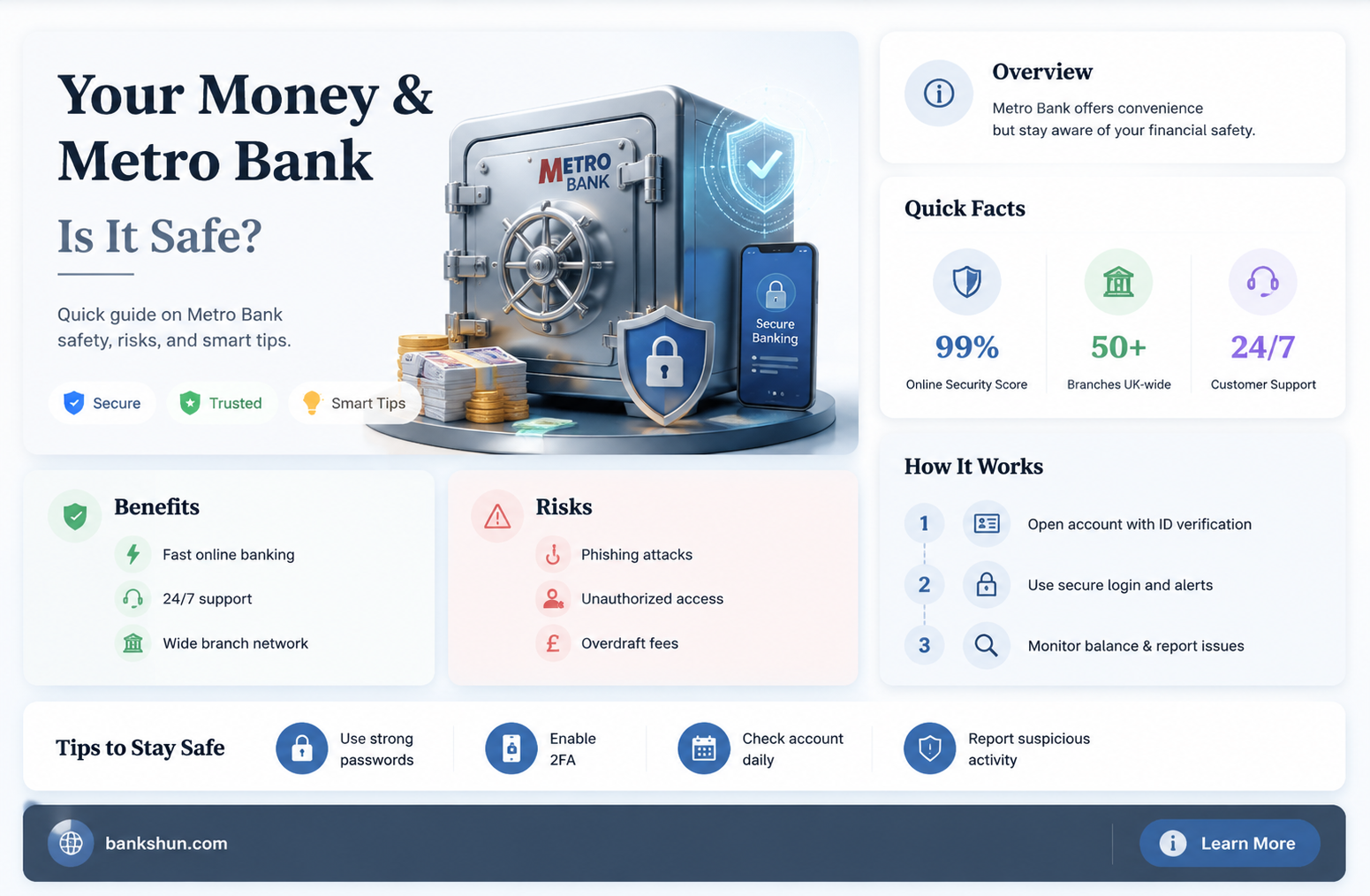 are my savings safe with metro bank